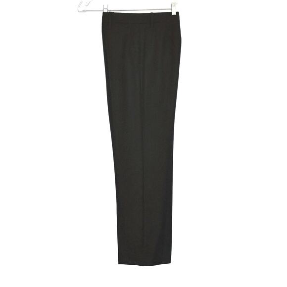 B2 Auth GUCCI Black Wool Faux Slash Pocket Straight Dress Pants Size 40 US 4/6 - Picture 3 of 8